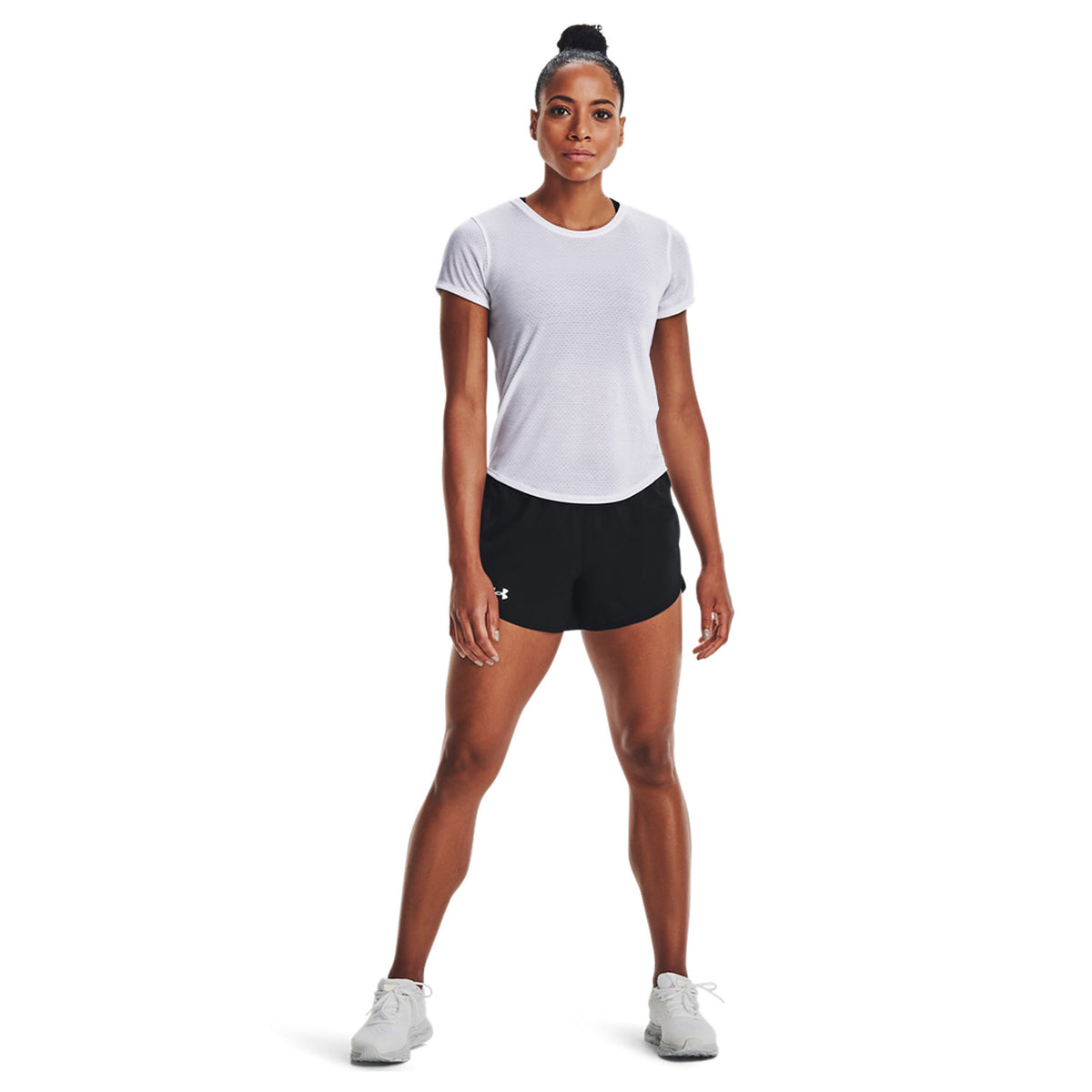 Under Armour Fly By Elite 3in Pantaloncini Black/Reflective
