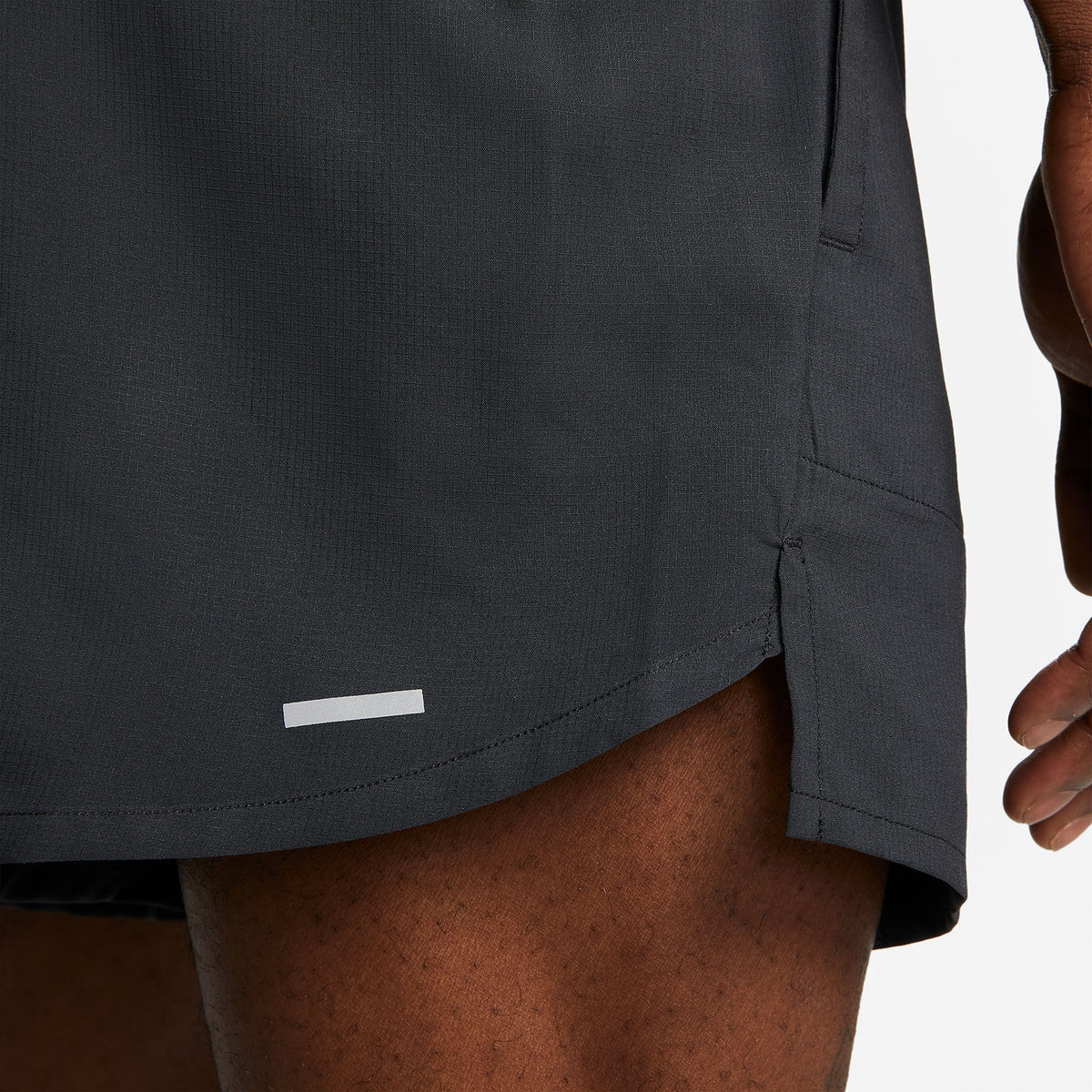Nike Dri-FIT Stride 5in Pantaloncini Black/Reflective Silver