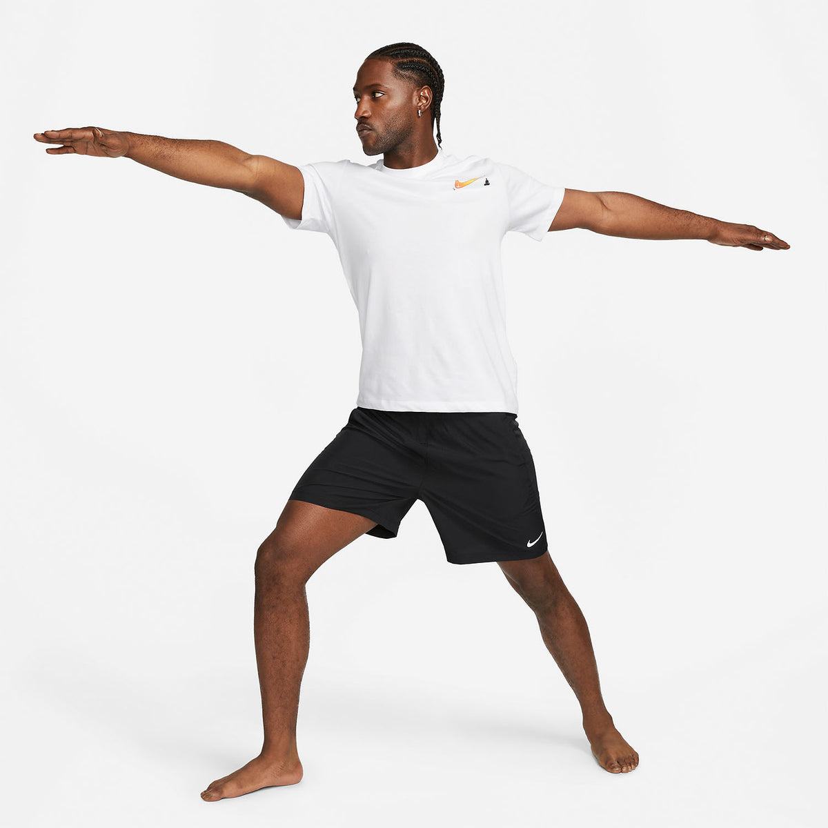 Nike Dri-FIT Form 7in Pantaloncini Black/White