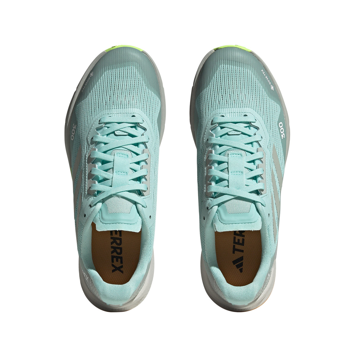 adidas Terrex Agravic Flow 2 GTX Semi Flash Aqua/Wonder Silver/Lucid Lemon