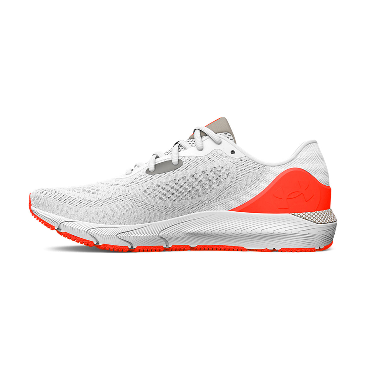 Under Armour HOVR Sonic 5 White/Bolt Red/Metallic Pewter
