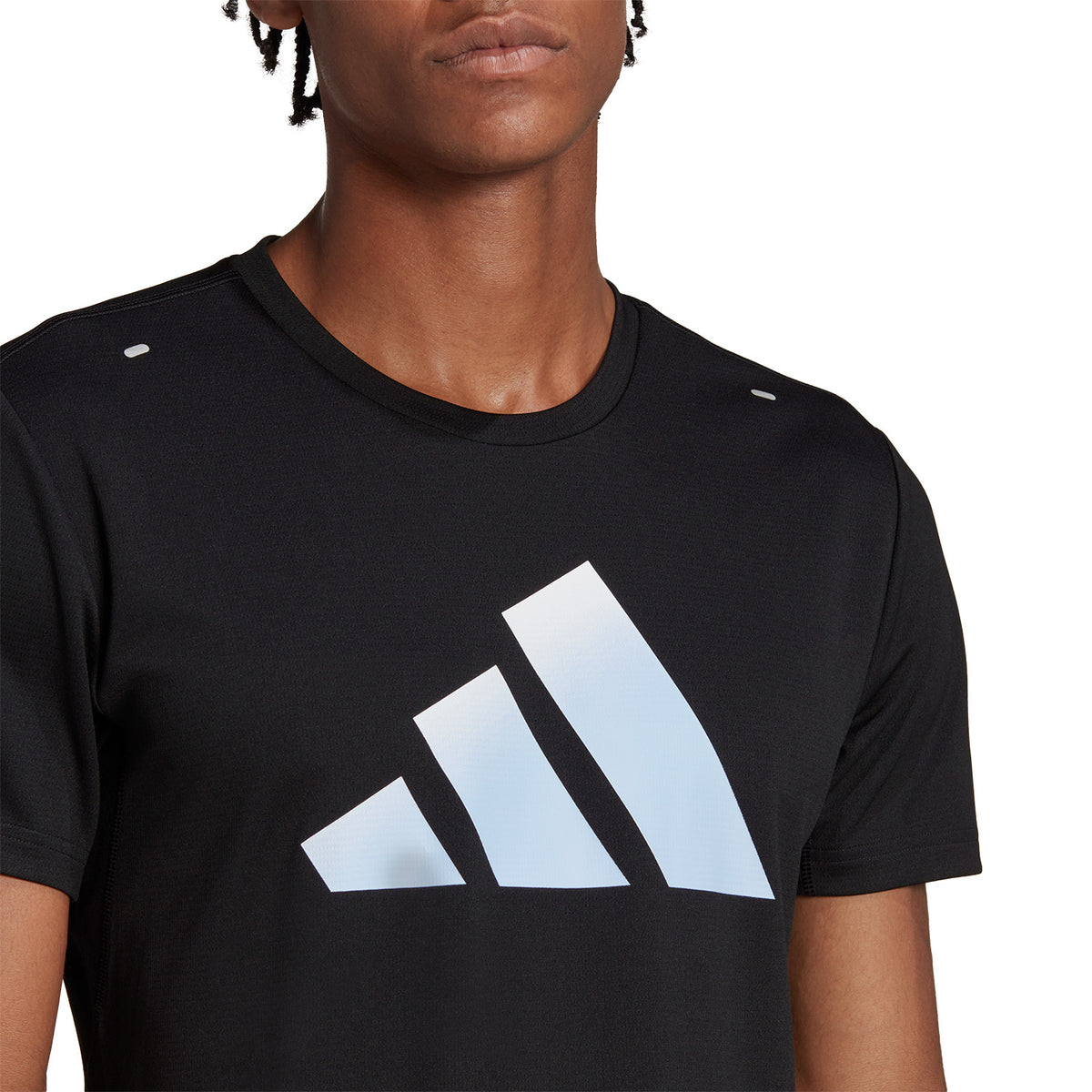 adidas Run Icons 3 Bar Maglietta Black