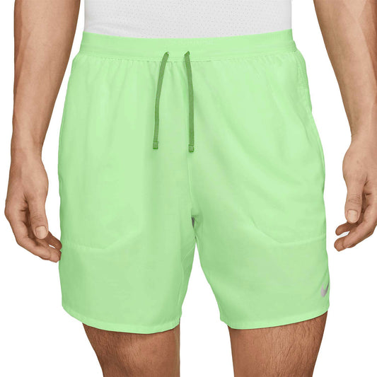 Nike Dri-FIT Stride 2 in 1 7in Pantaloncini Vapor Green/Reflective Silver