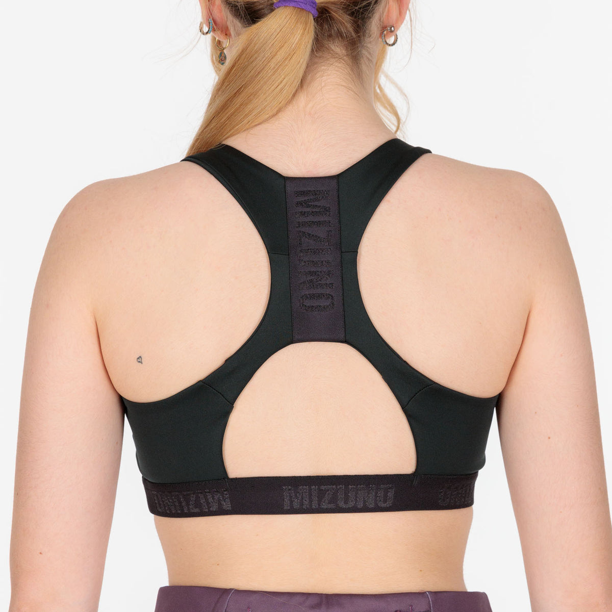 Mizuno Alpha Graphic Reggiseno Sportivo Grape Wine