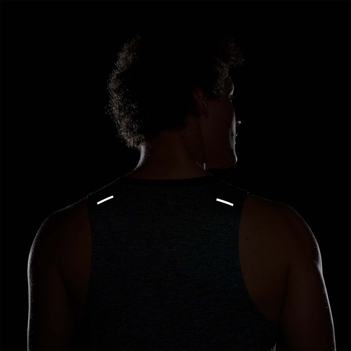 Nike Dri-FIT Rise 365 Canotta Vintage Green/Heather/Reflective Silver