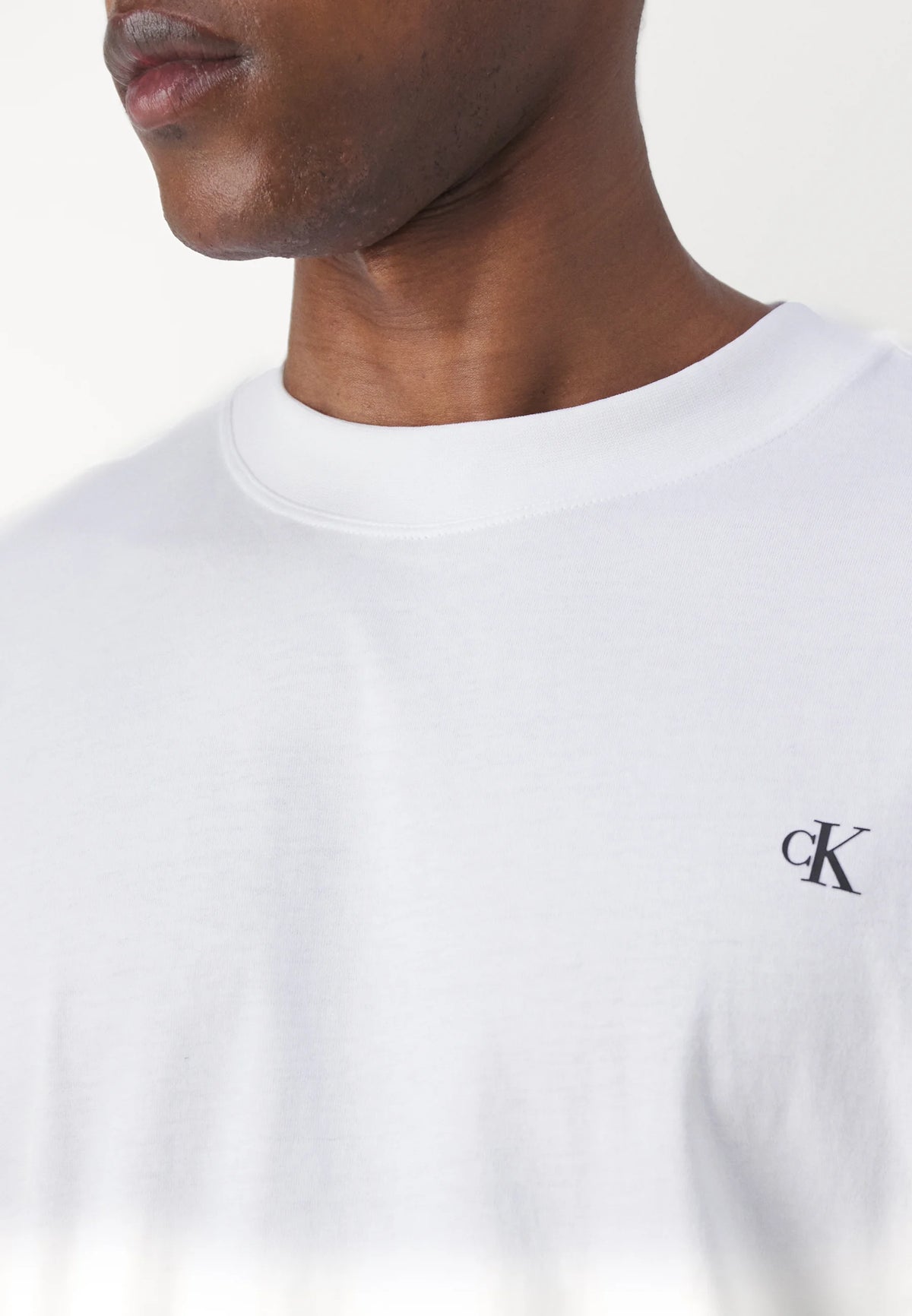 Calvin Klein Jeans BLOWN UP DIFFUSED STACKED TEE UNISEX - T-shirt con stampa