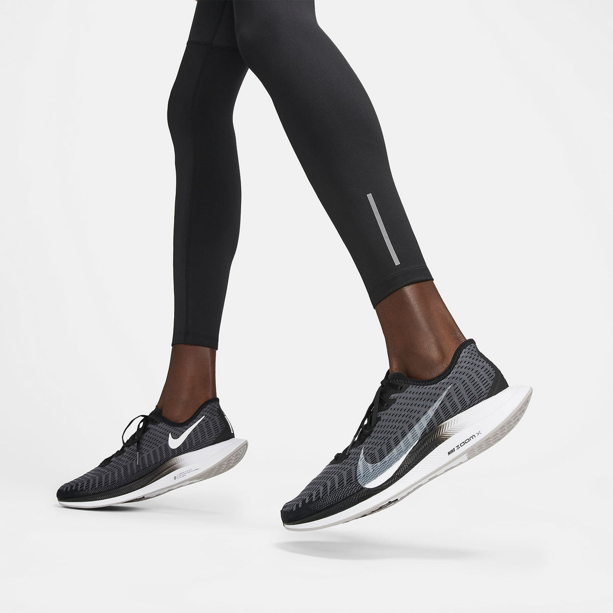 Nike Phenom Elite Calzamaglia Black/Reflective Silver