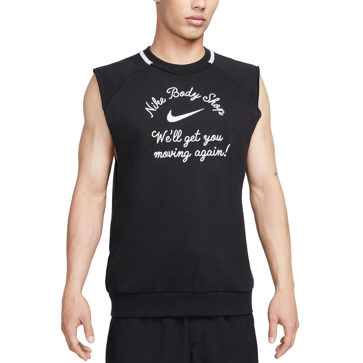 Nike Body Shop Canotta Black/Blue Whisper/Summit White