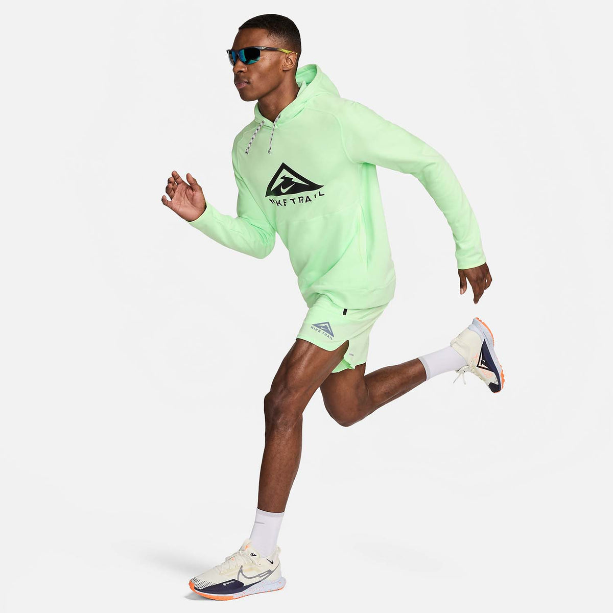 Nike Dri-FIT Second Sunrise 7in Pantaloncini Vapor Green/Black