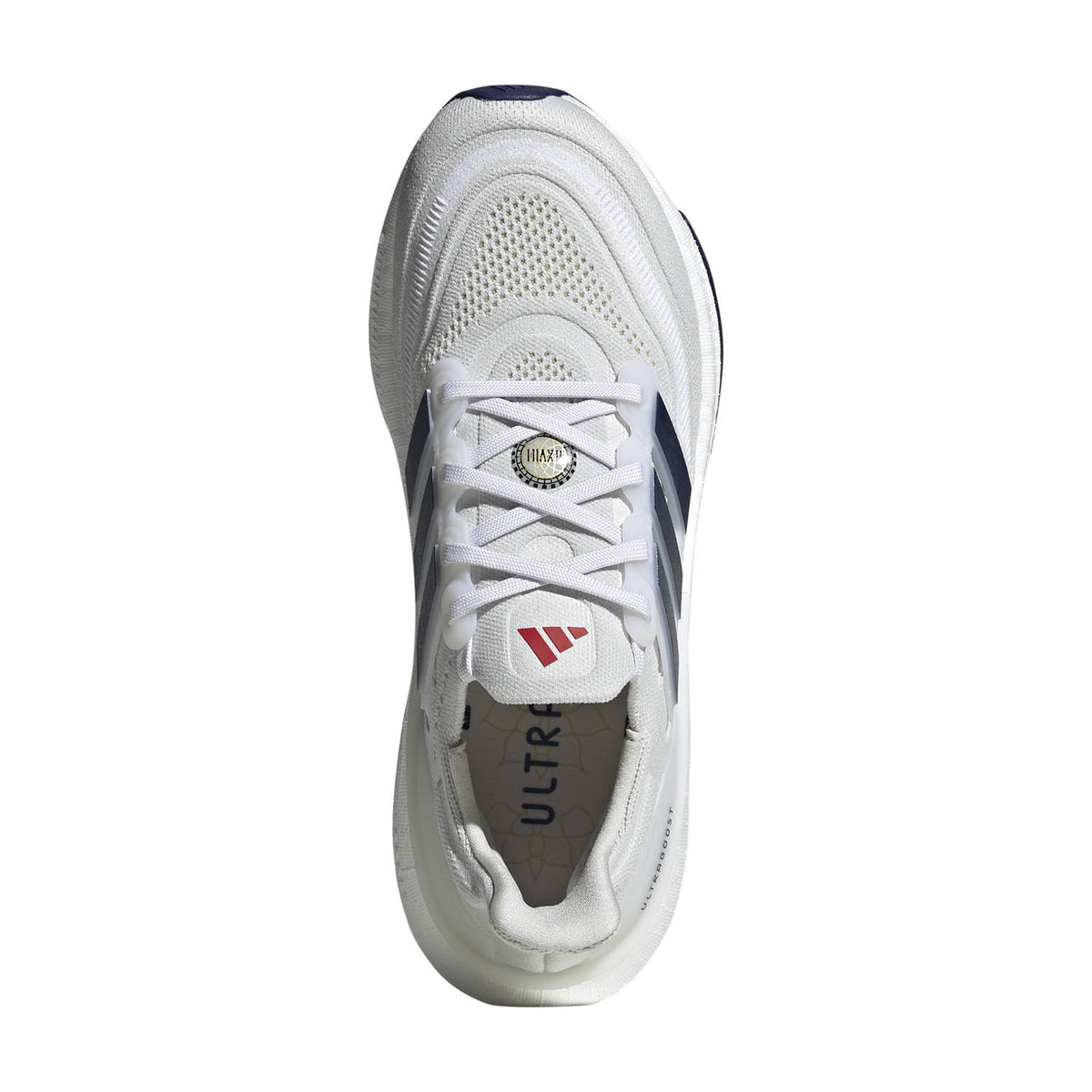 adidas Ultraboost Light Crystal White/Dark Blue/Gold Metallic