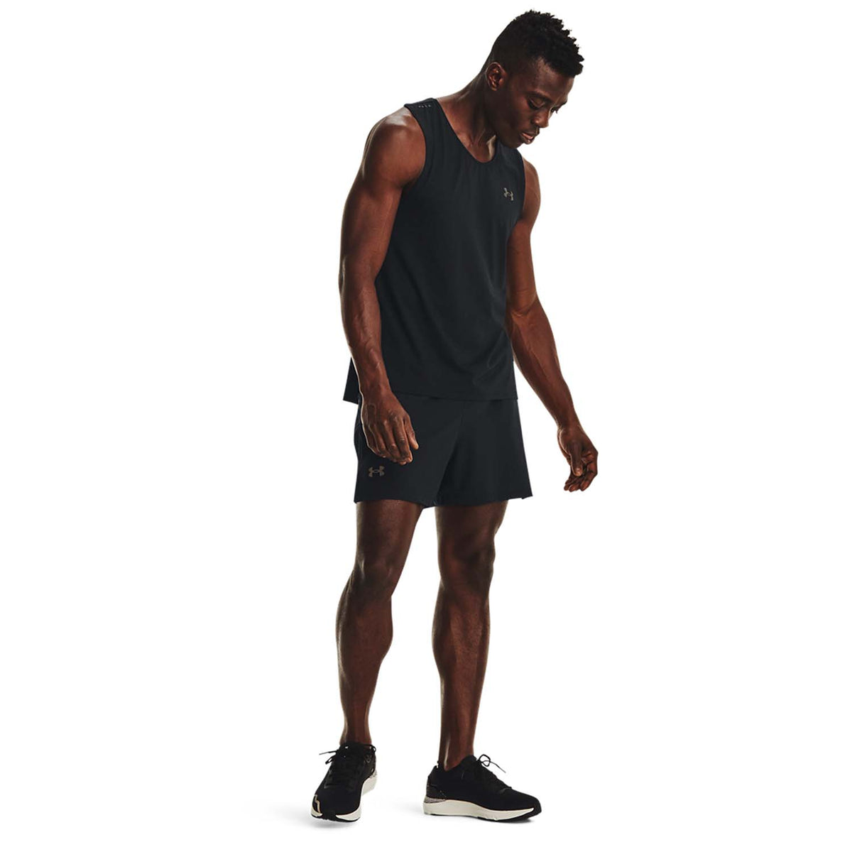 Under Armour Launch Elite 5in Pantaloncini Black/Reflective