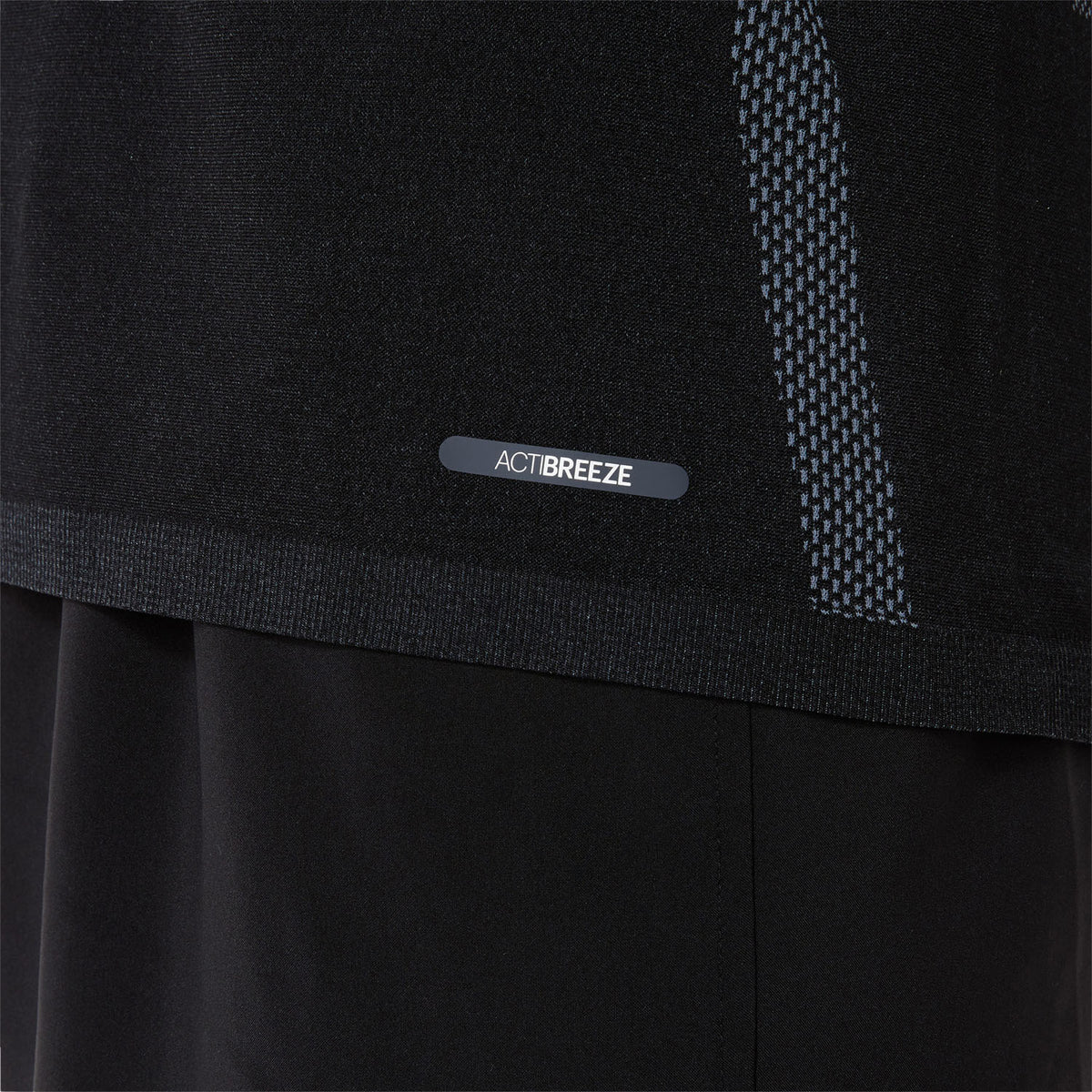Asics Seamless Maglietta Performance Black/Carrier Grey