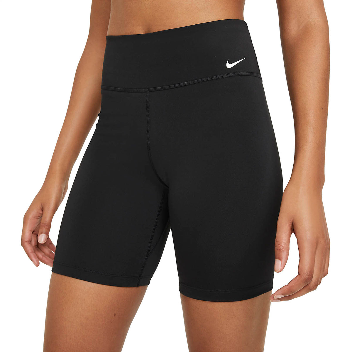 Nike One Mid Rise 7in Pantaloncini Black/White