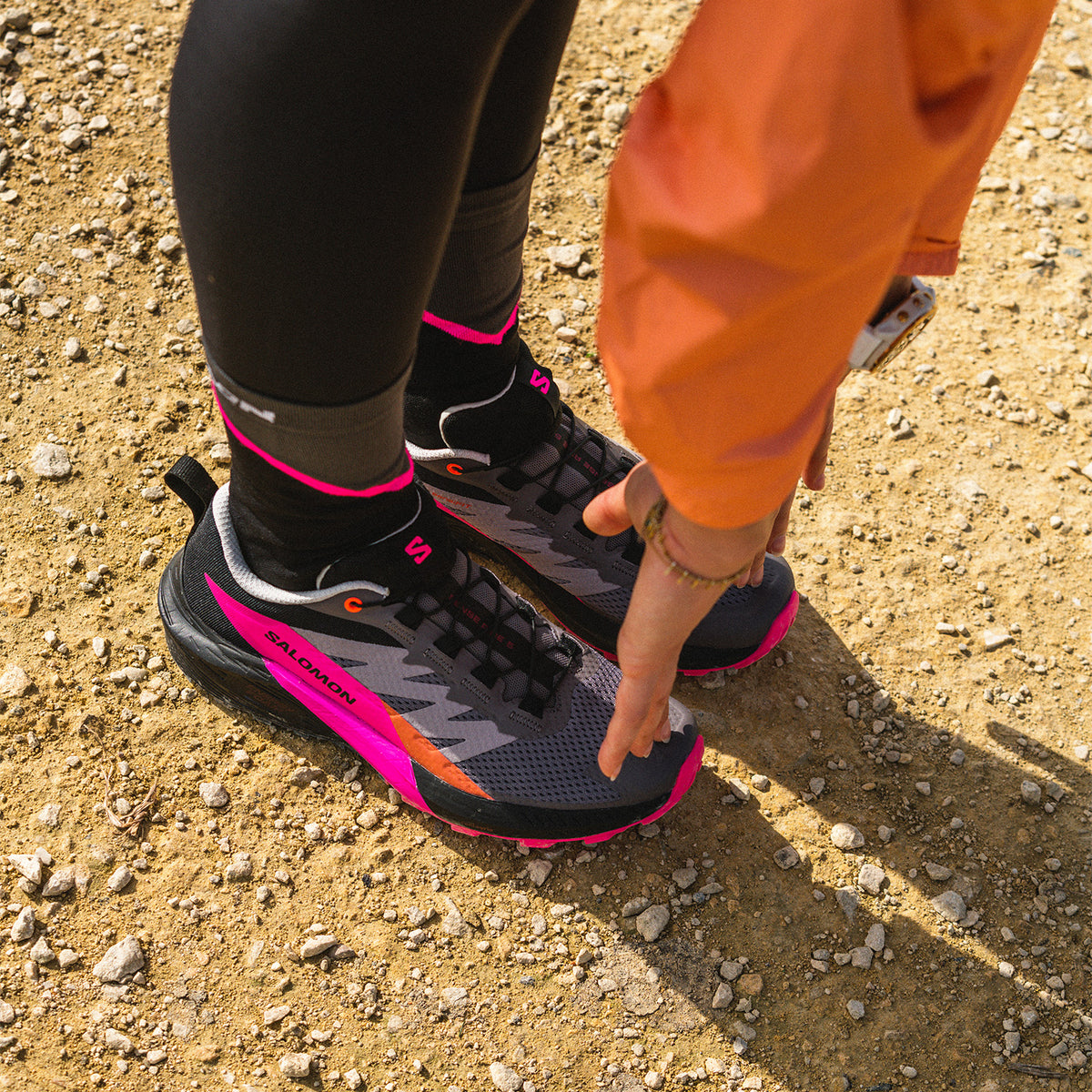 Salomon Sense Ride 5 Plum/Kitten/Black/Pink Glo