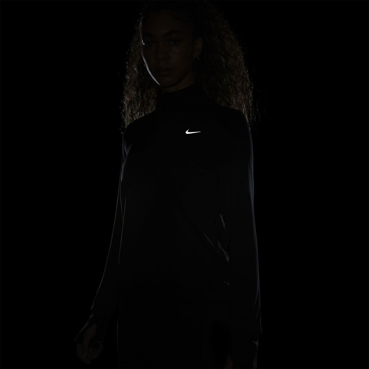 Nike Element Maglia Black/Reflective Silver