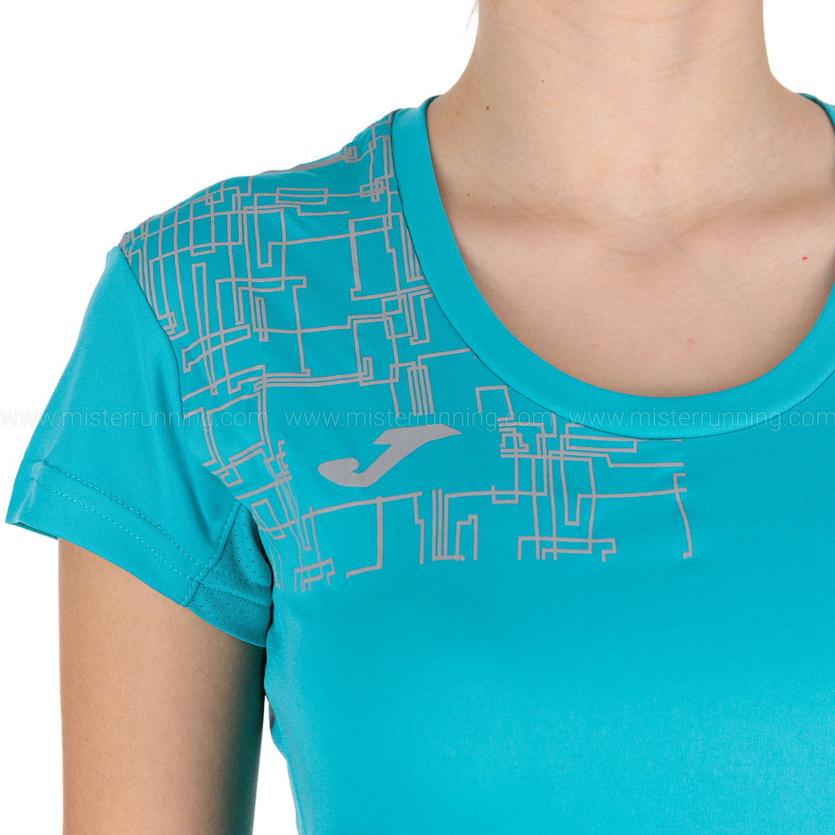 Joma Elite VIII Logo Maglietta Turquoise