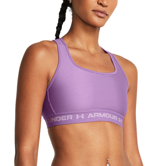 Under Armour Crossback Mid Reggiseno Sportivo Provence Purple/Purple Ace