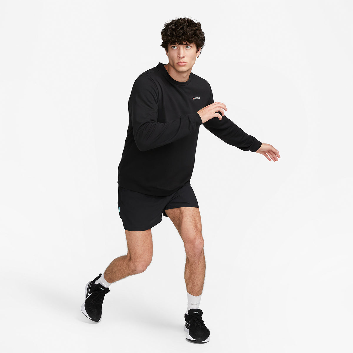 Nike Track Club Maglia Black/Summit White