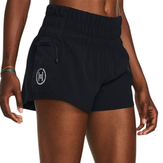 Under Armour Run Everywhere 2.5in Pantaloncini Black/White