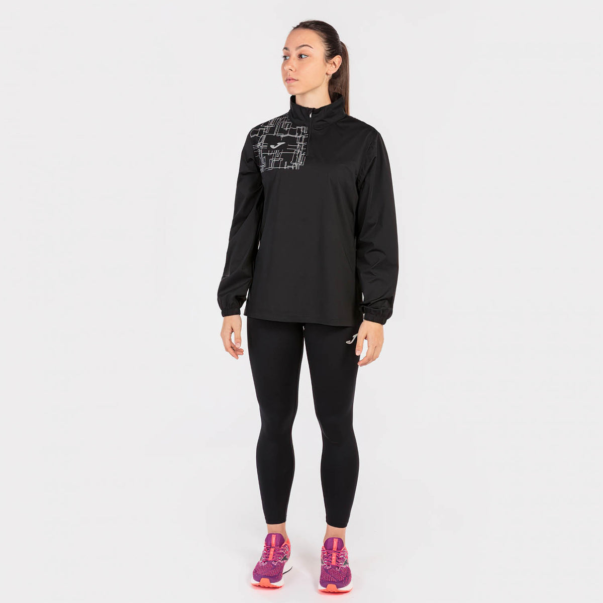 Joma Elite VIII Logo Giacca Black