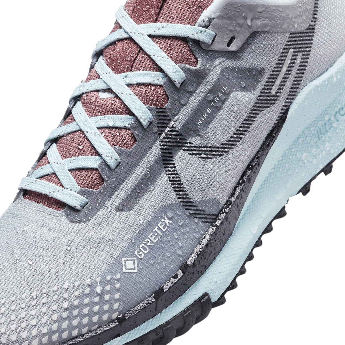 Nike React Pegasus Trail 4 GTX Light Smoke Grey/Black/Glacier Blue