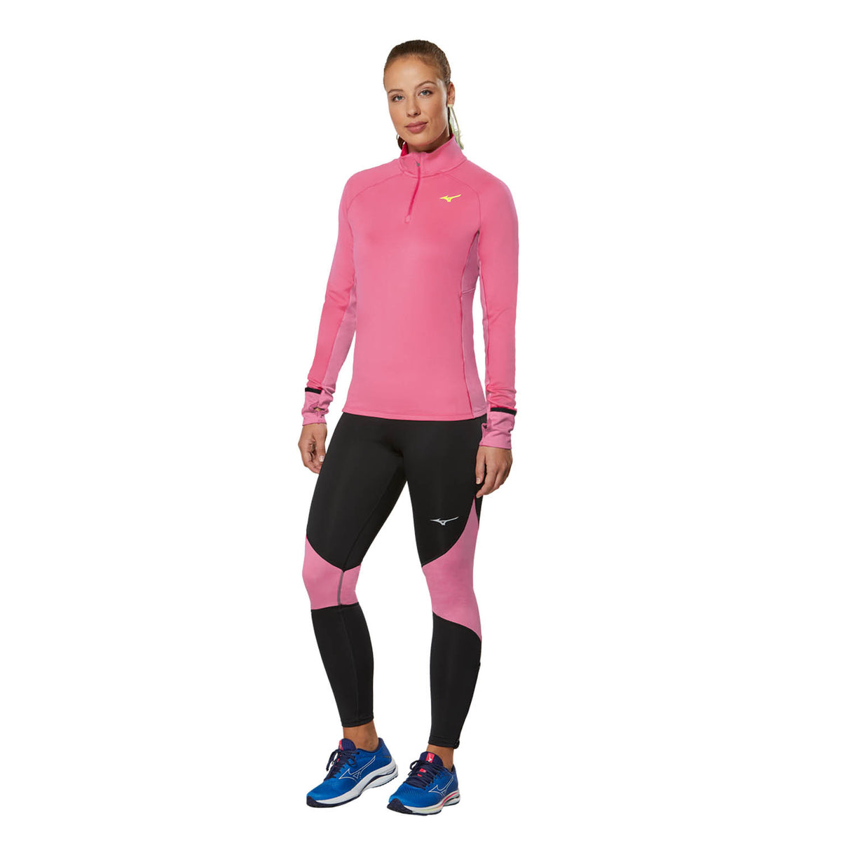 Mizuno Warmalite Maglia Sangria Sunset