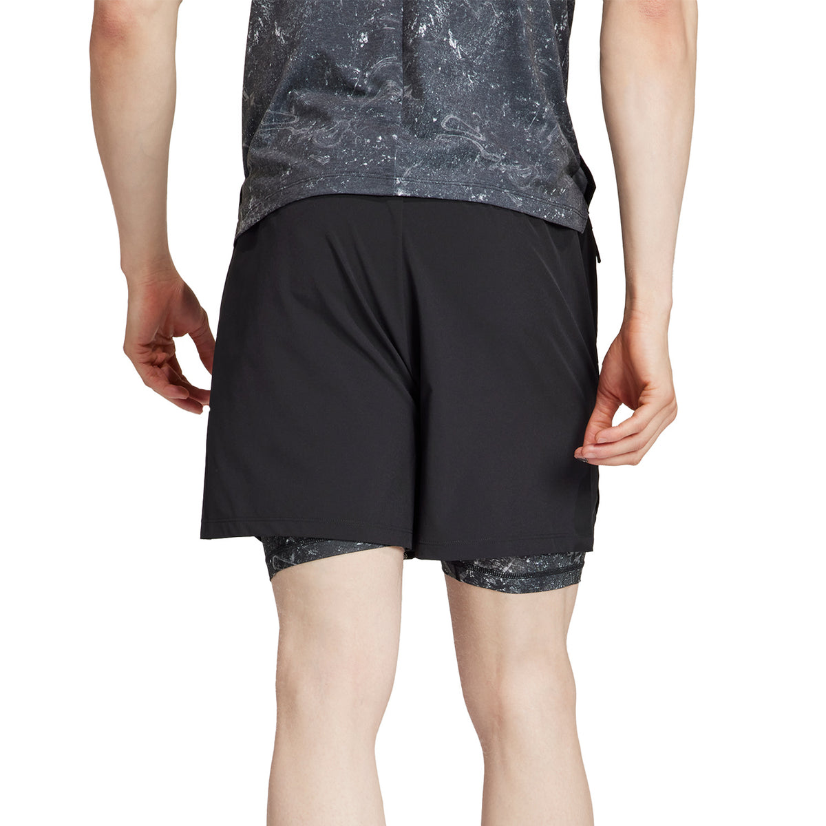 adidas WO 2 in 1 5in Pantaloncini Black