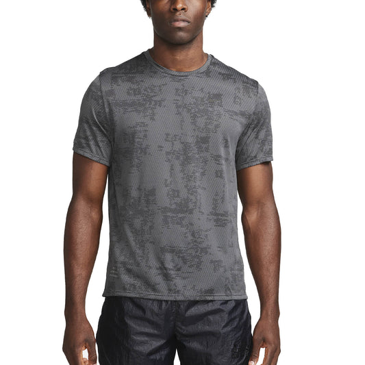 Nike Dri-FIT ADV Division Maglietta Iron Grey/Black/Black Reflective
