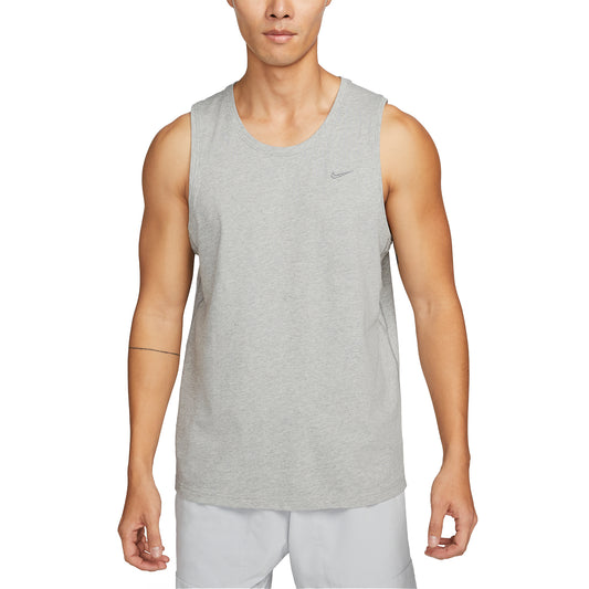 Nike Dri-FIT Primary Canotta Dark Grey Heather/Heather/Smoke Grey