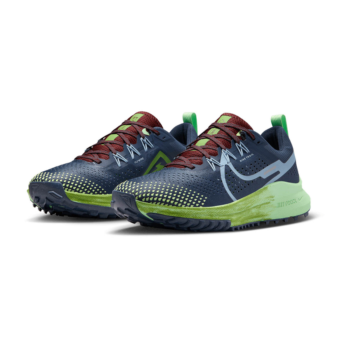 Nike React Pegasus Trail 4 Thunder Blue/Light Armony Blue/Chlorophyll