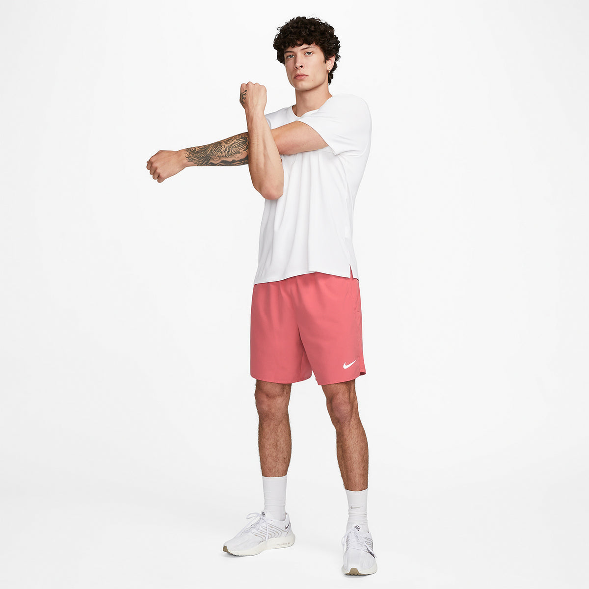 Nike Challenger Logo 7in Pantaloncini Adobe/Black/Reflective Silver