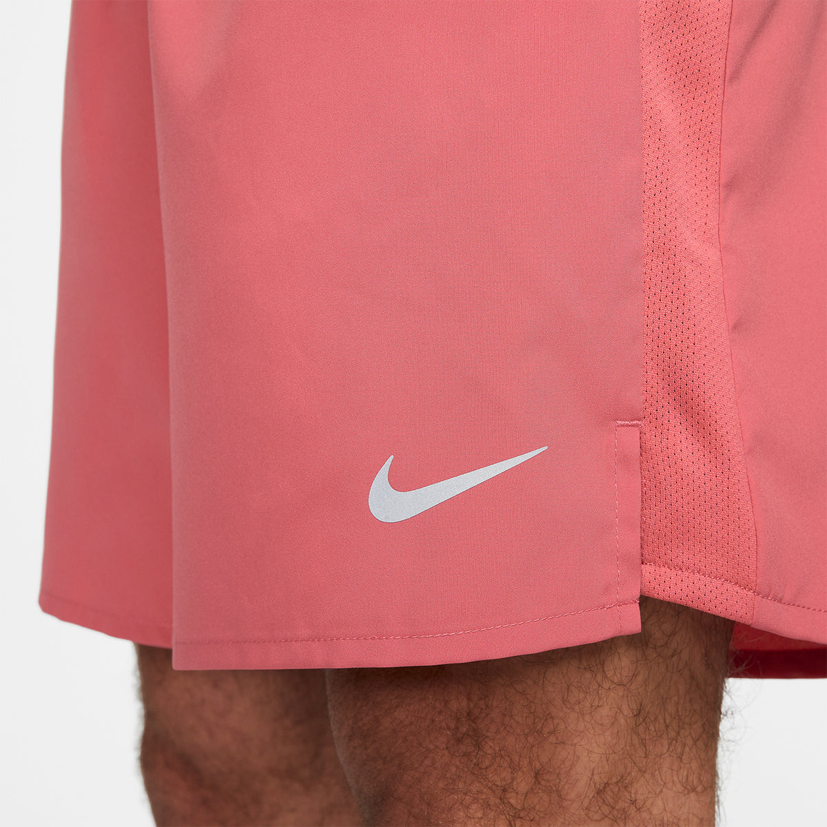 Nike Challenger Logo 7in Pantaloncini Adobe/Black/Reflective Silver