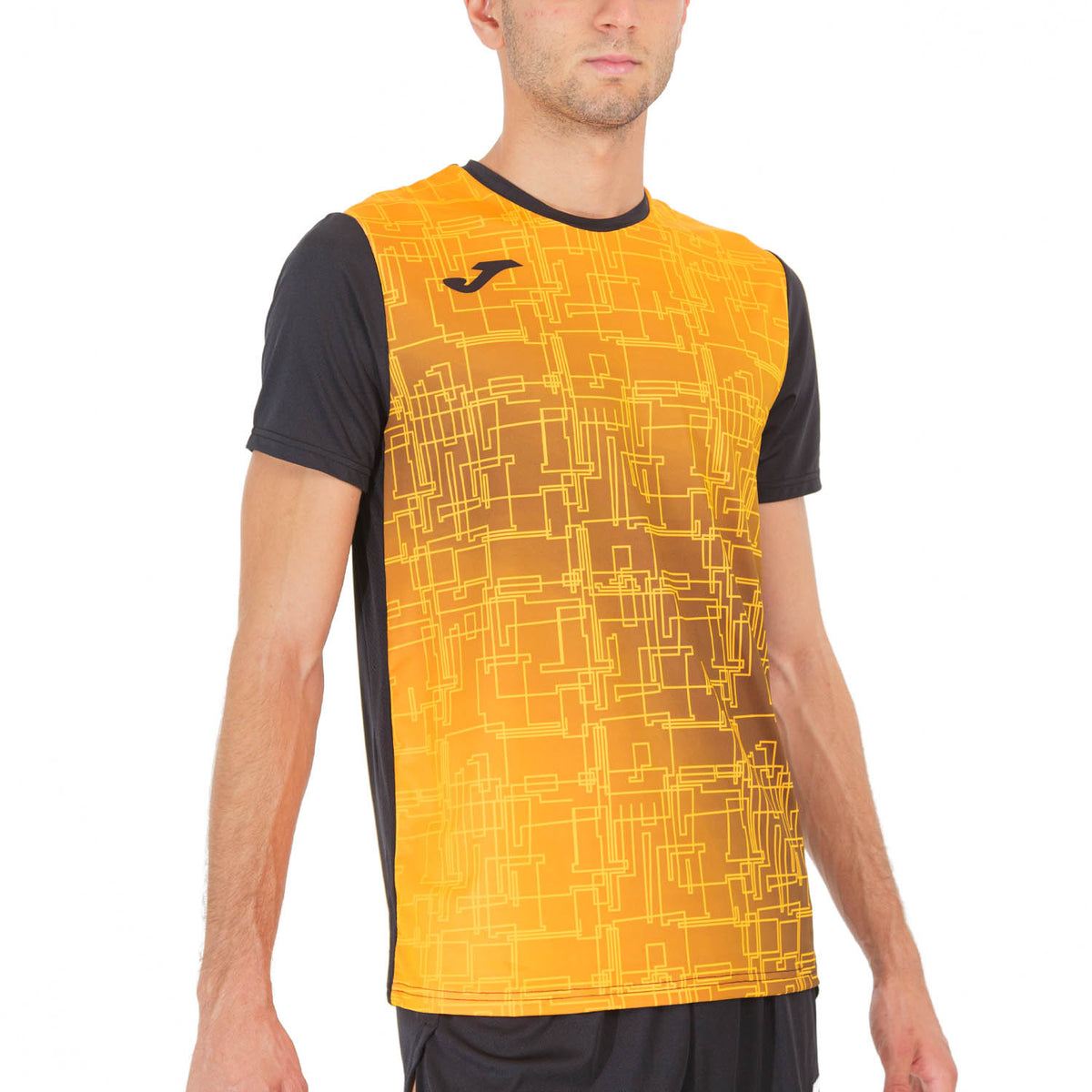 Joma Elite VIII Maglietta Black/Orange