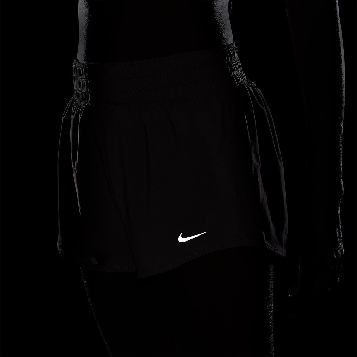 Nike Dri-FIT One 3in Pantaloncini Smokey Mauve/Reflective Silver
