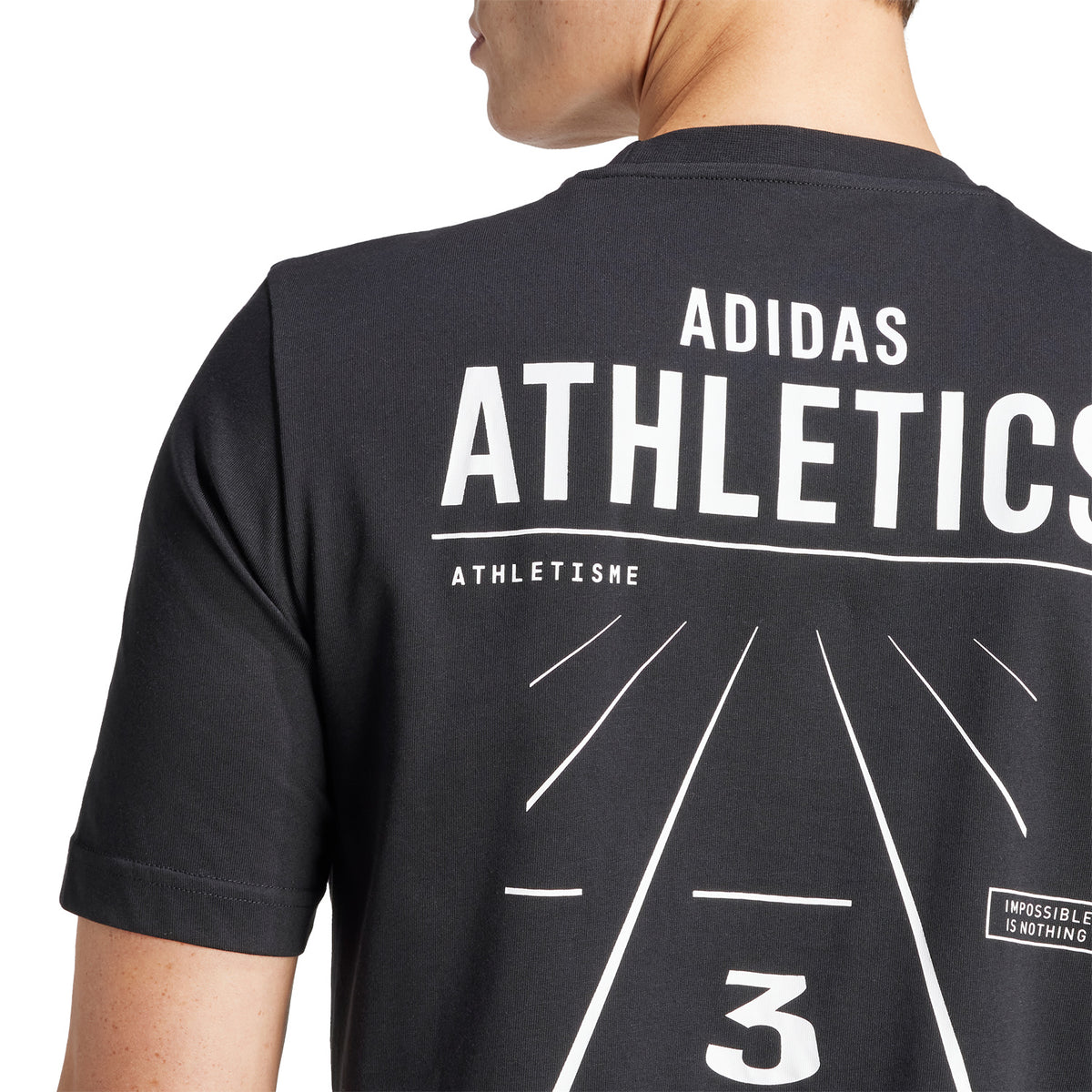 adidas Athlete Maglietta Black