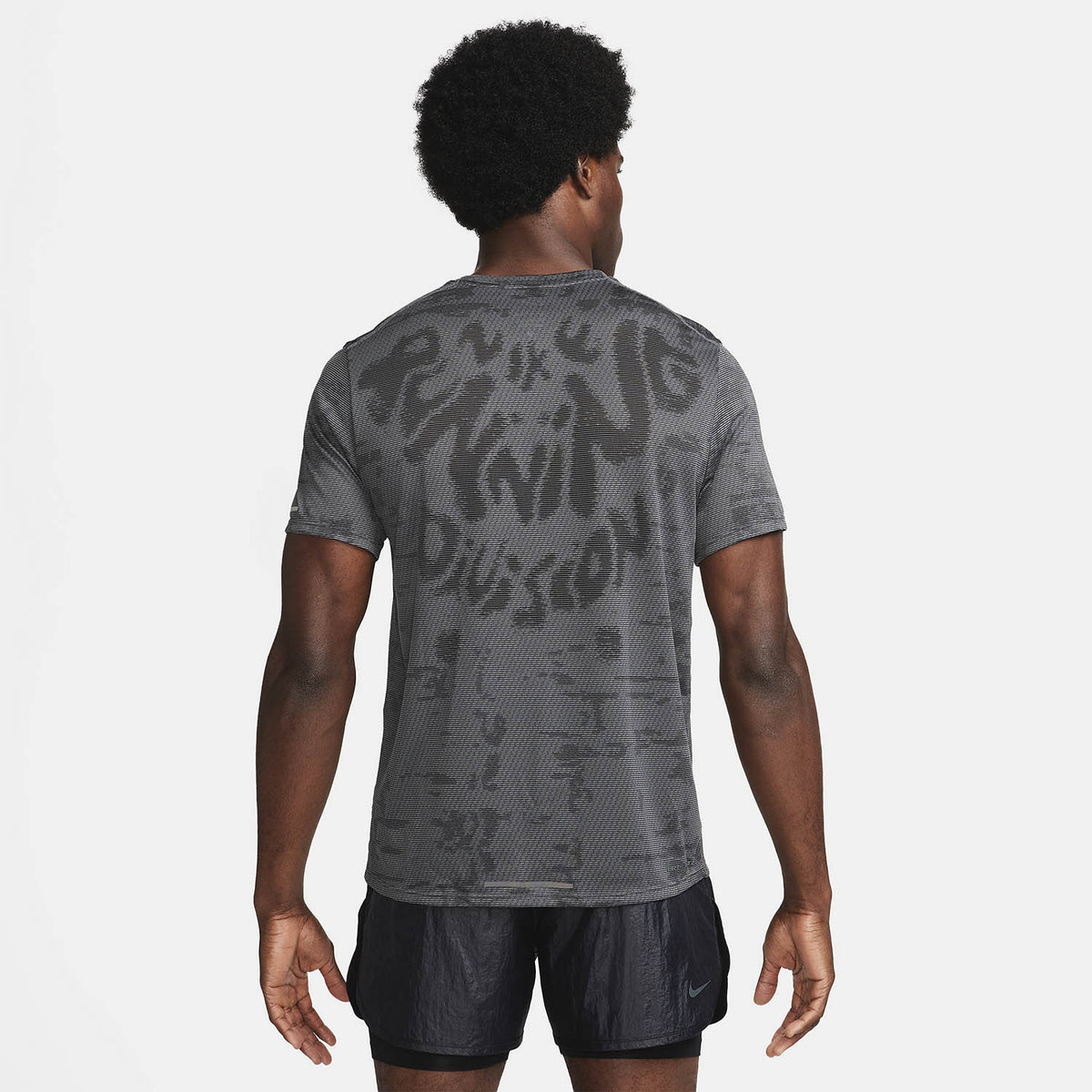 Nike Dri-FIT ADV Division Maglietta Iron Grey/Black/Black Reflective