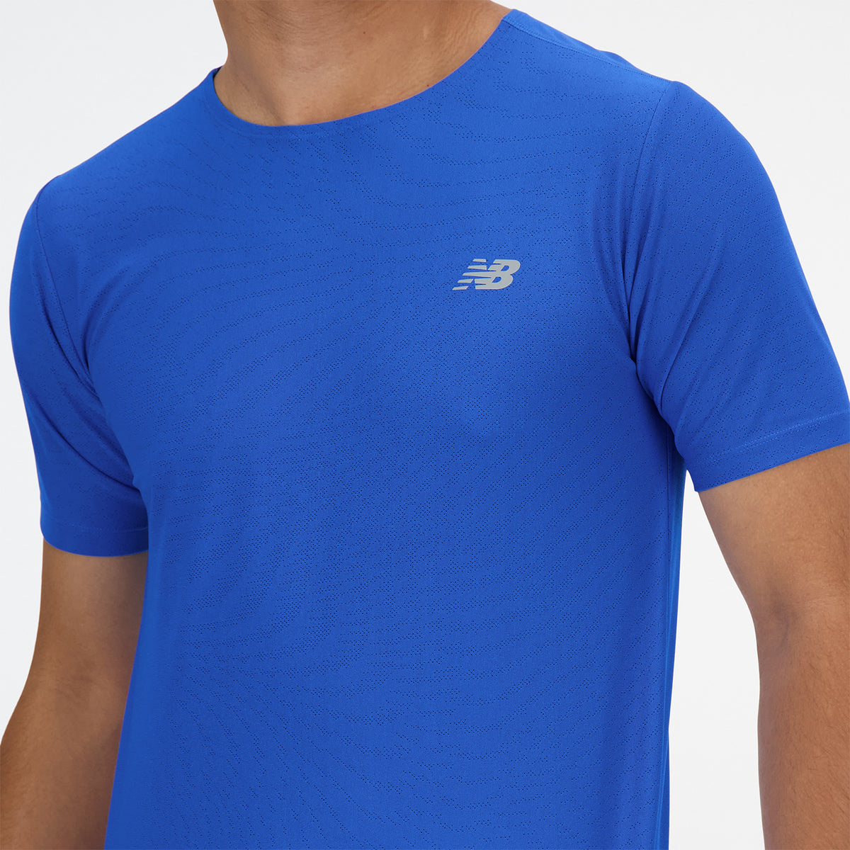 New Balance Athletics Maglietta Blue Oasis
