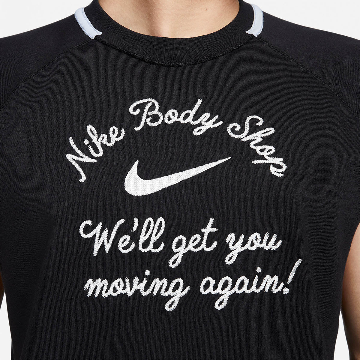 Nike Body Shop Canotta Black/Blue Whisper/Summit White