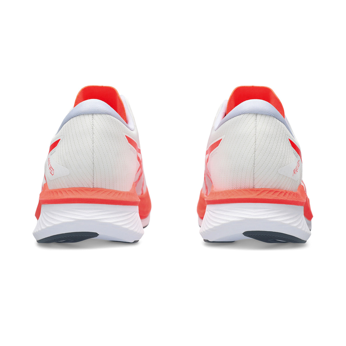 Asics Magic Speed 3 White/Sunrise Red