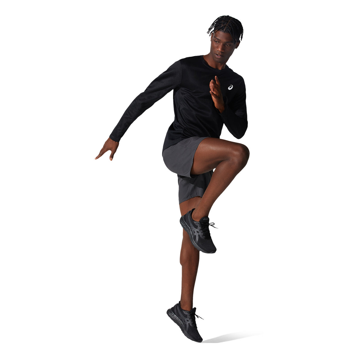 Asics Core 2 in 1 7in Pantaloncini Graphite Grey