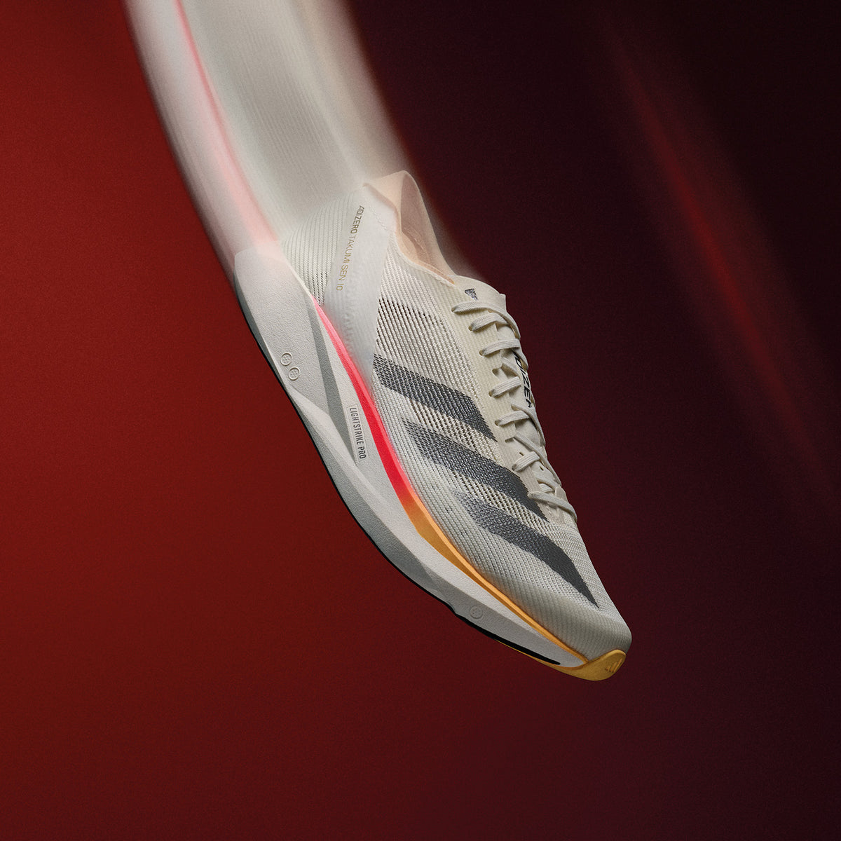 adidas Adizero Takumi Sen 10 Ivory/Core Black/Off White