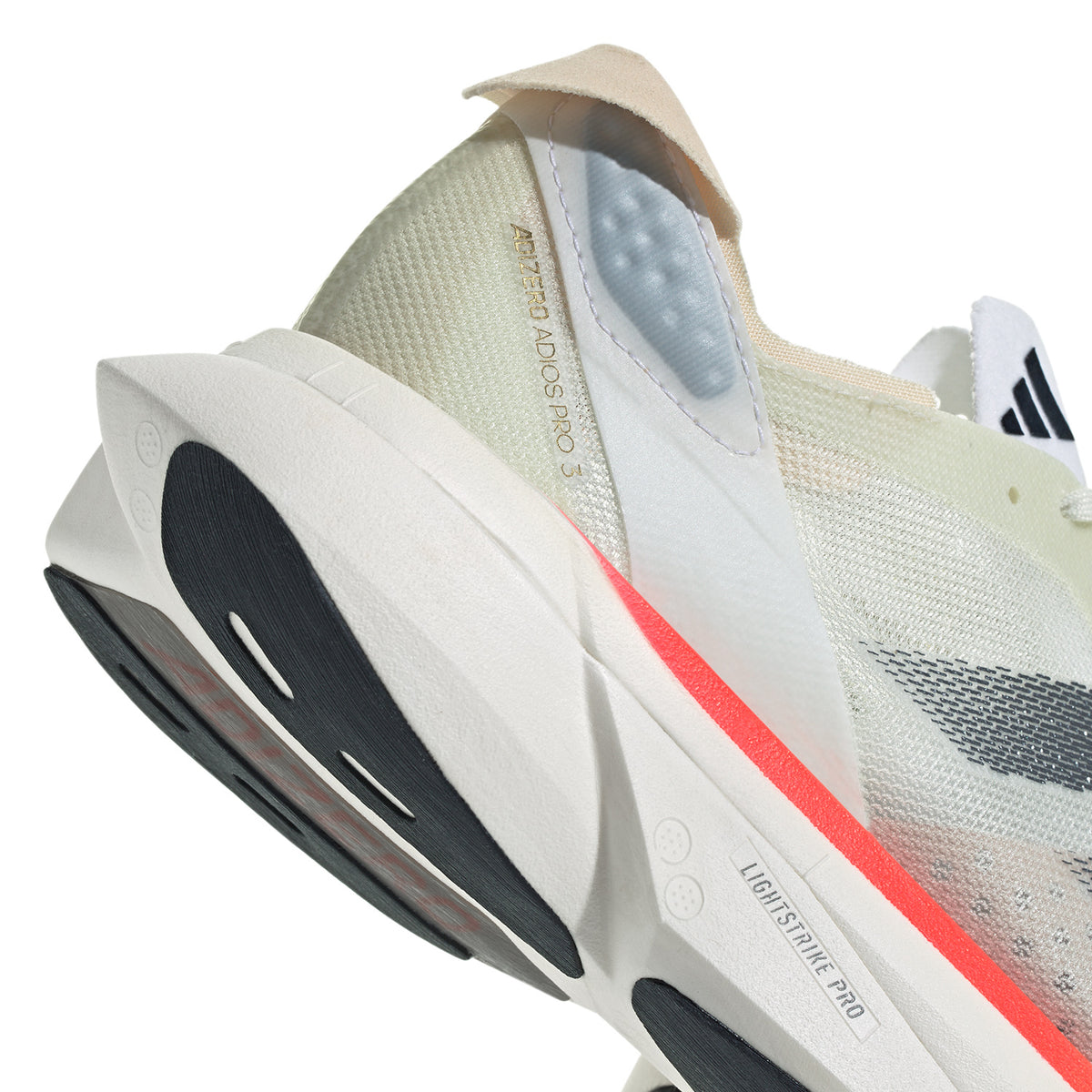 adidas Adizero Adios Pro 3 Ivory/Iron Metallic/Crystal Sand