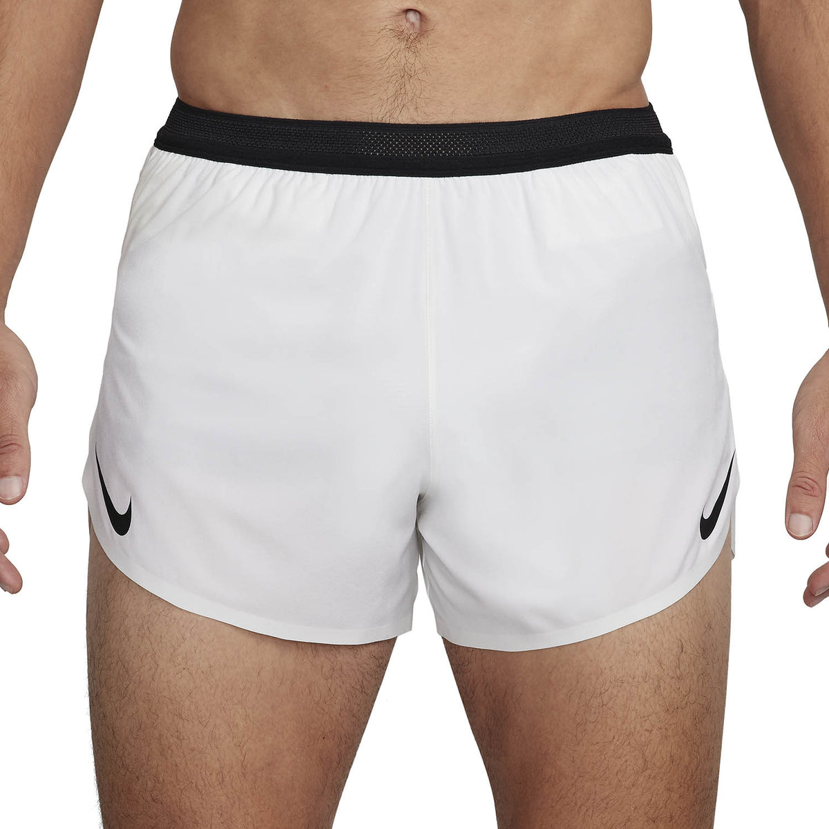 Nike Dri-FIT ADV AeroSwift 4in Pantaloncini Summit White/Black