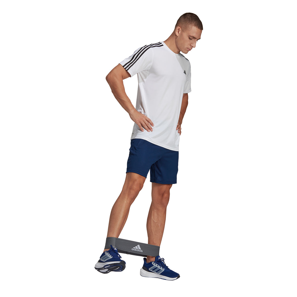 adidas AEROREADY Logo 7in Pantaloncini Dark Blue/White