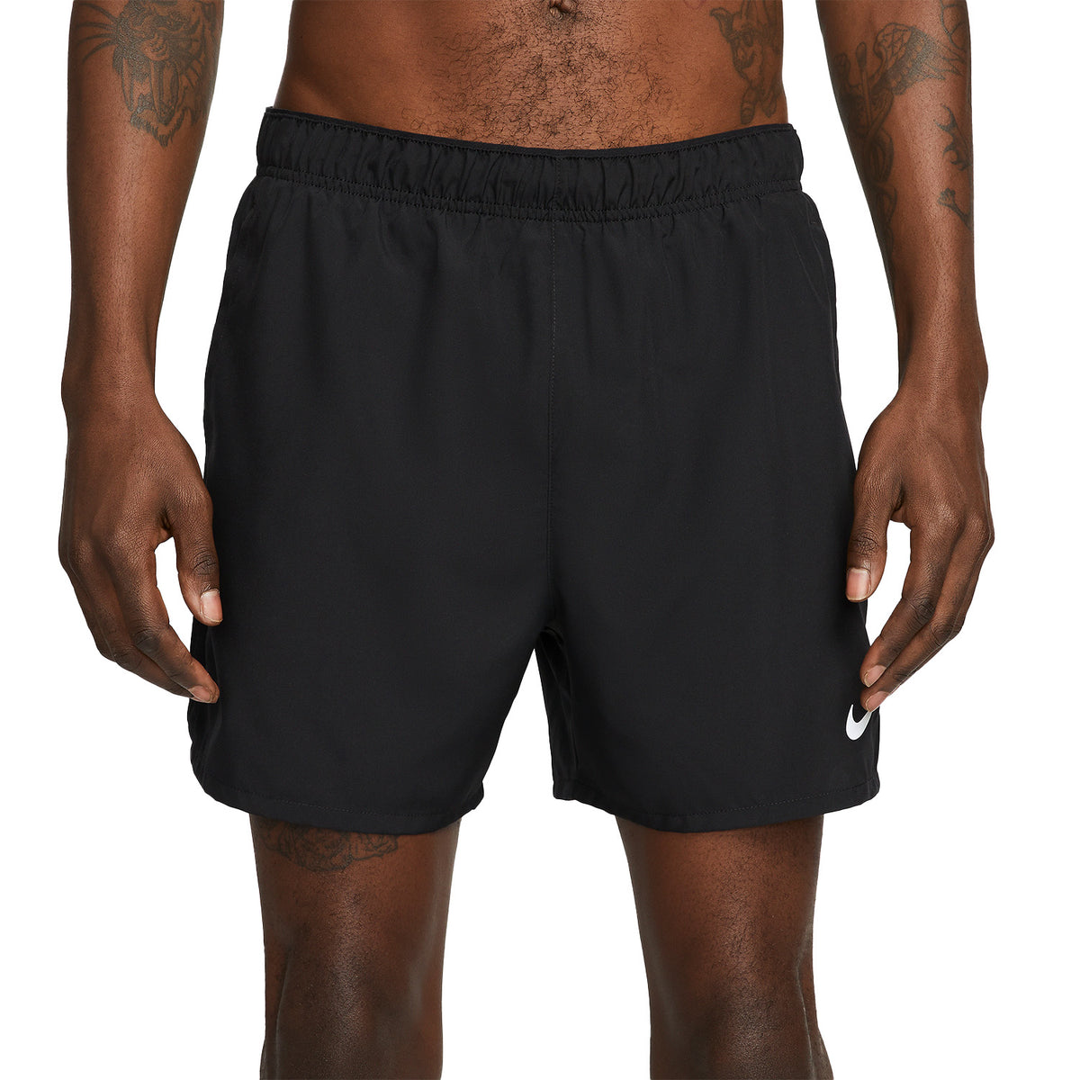 Nike Challenger 5in Pantaloncini Black/Reflective Silver