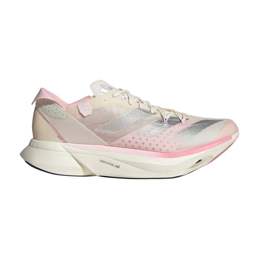 adidas Adizero Adios Pro 3 Cloud White/Silver Metallic/Cloud Pink