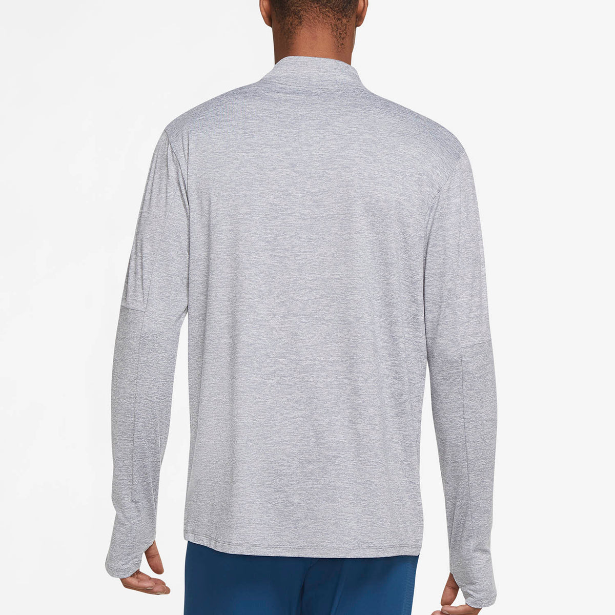Nike Dri-FIT Element Logo Maglia Smoke Grey Fog/Reflective Silver
