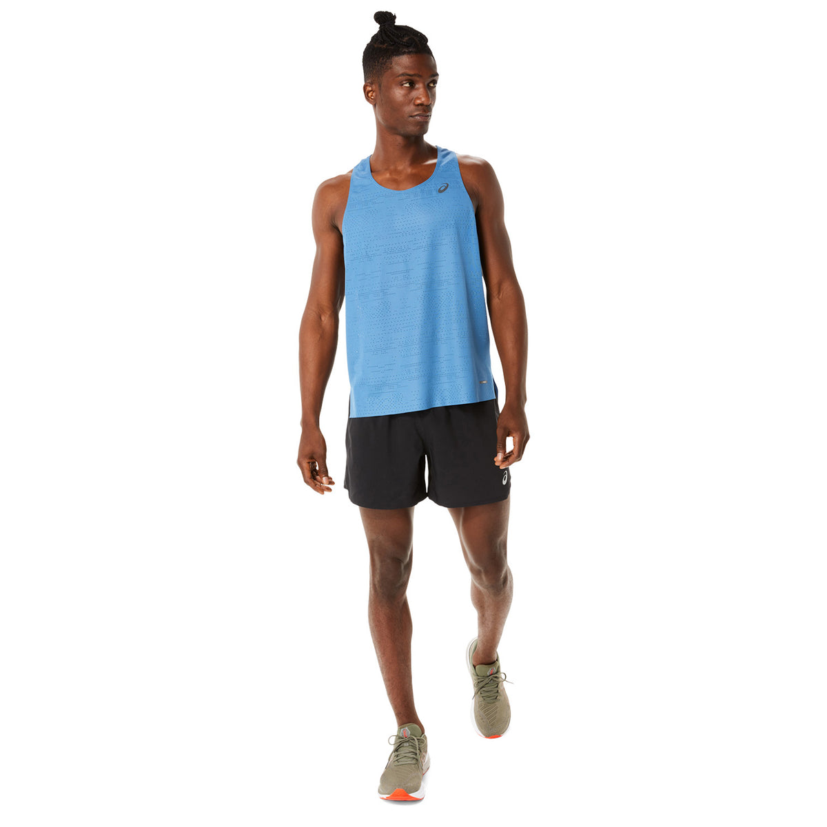 Asics Road Logo 5in Pantaloncini Performance Black