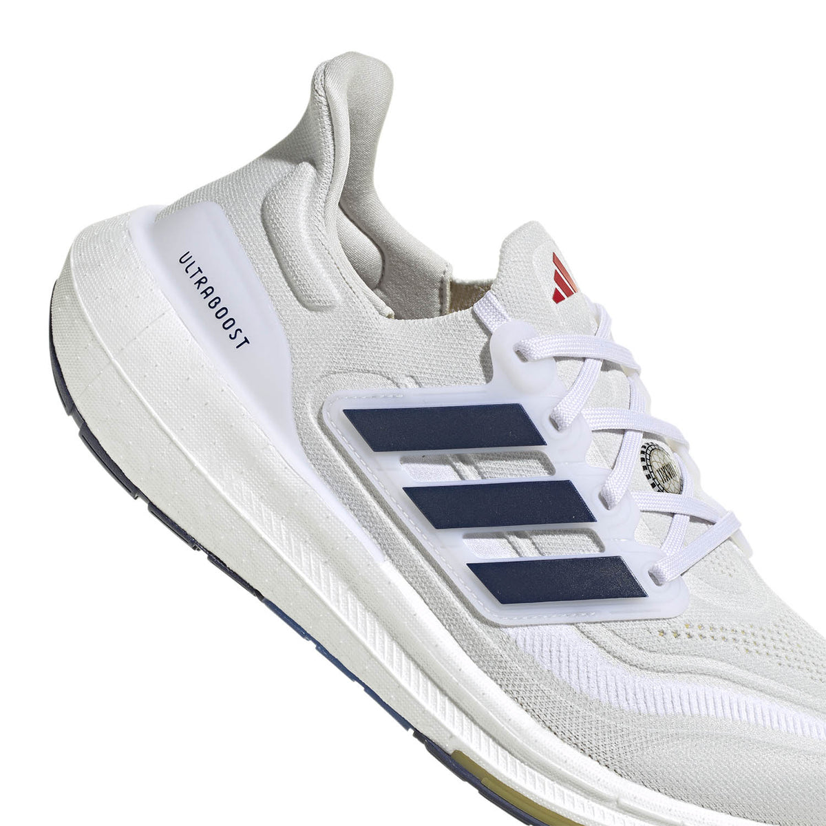 adidas Ultraboost Light Crystal White/Dark Blue/Gold Metallic