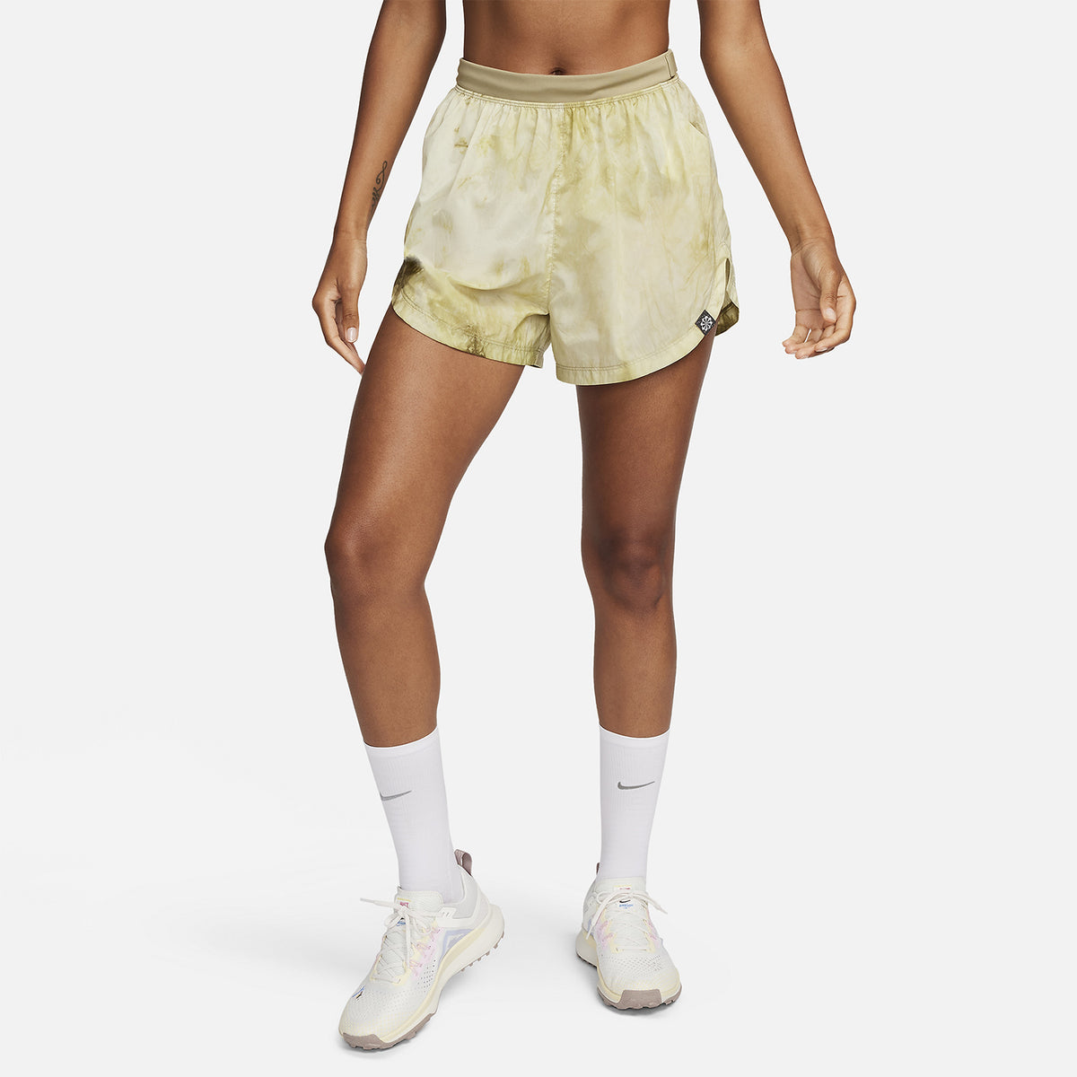 Nike Dri-FIT Repel 3in Pantaloncini Neutral Olive/Luminous Green